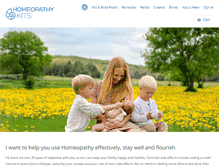 Tablet Screenshot of homeopathykits.com